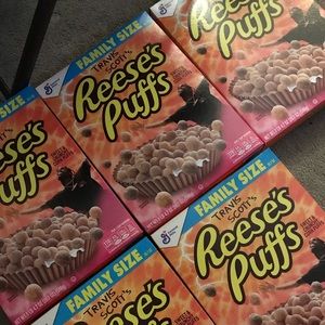 Travis Scott x reeses puffs collab negotiable
